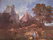 Nicolas Poussin, Landschaft mit Polyphem